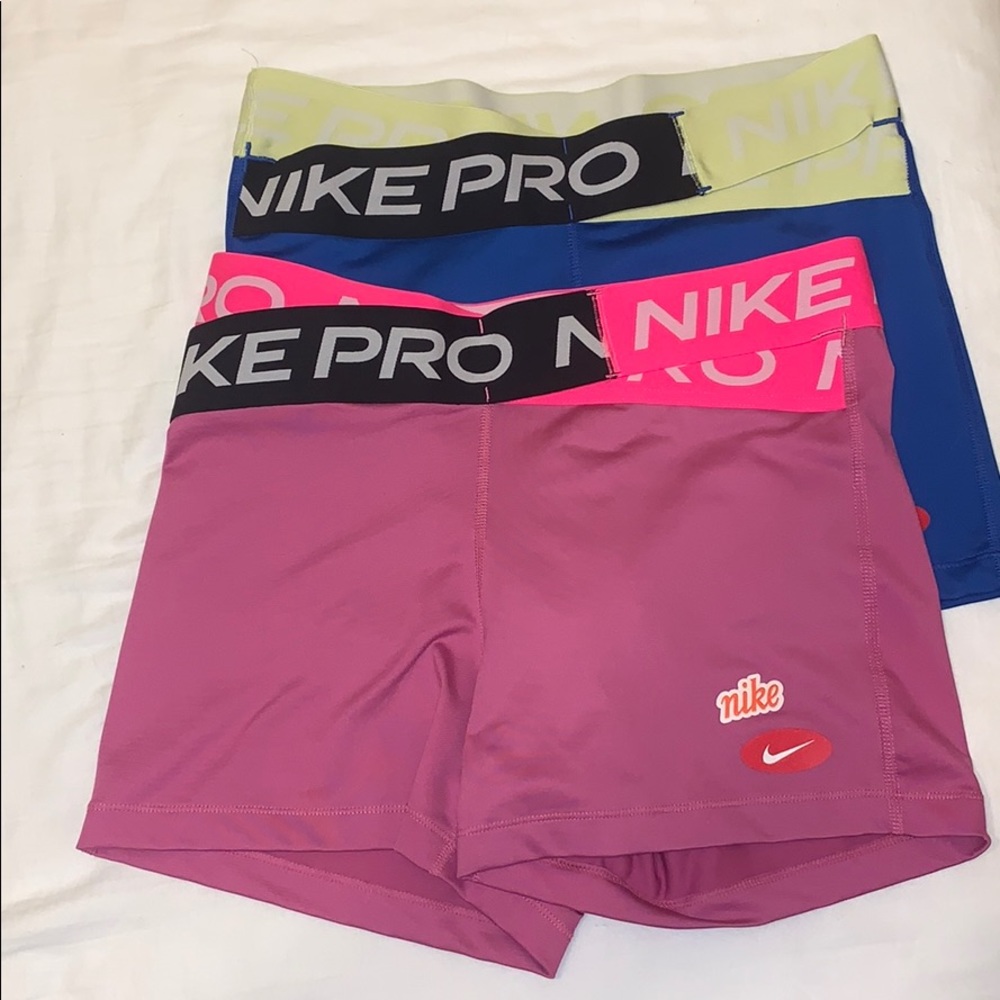 Lot of 2 Nike Pro Shorts